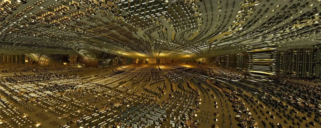 Multiverse interiors