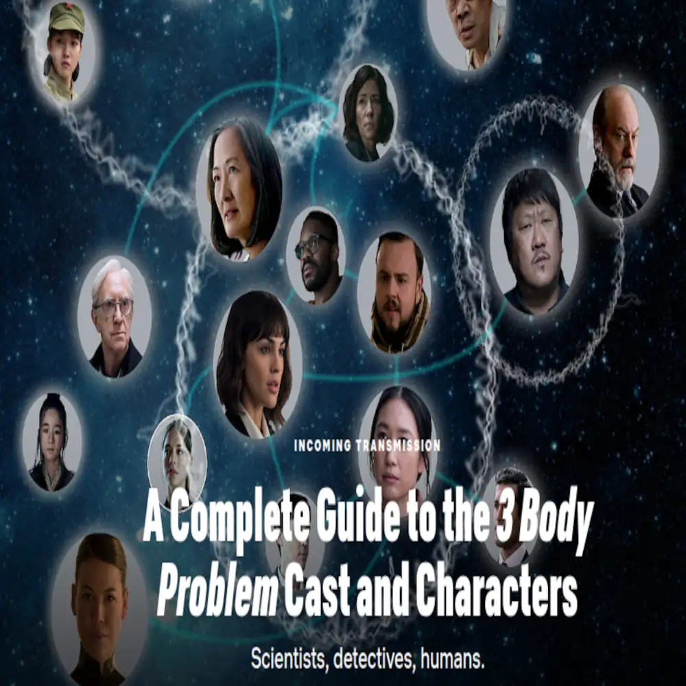 the 3 Body problem season cover